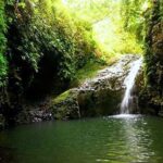 Stunning view of Hawaii Maunawili Falls surrounded by lush greenery.