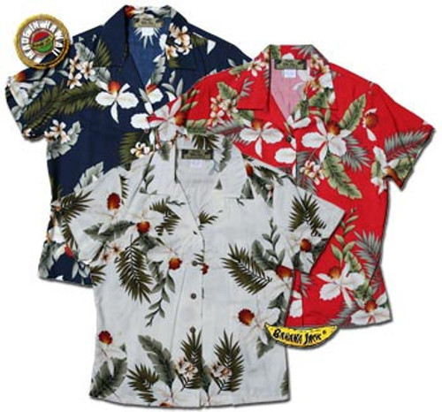 ladies hawaiian shirts